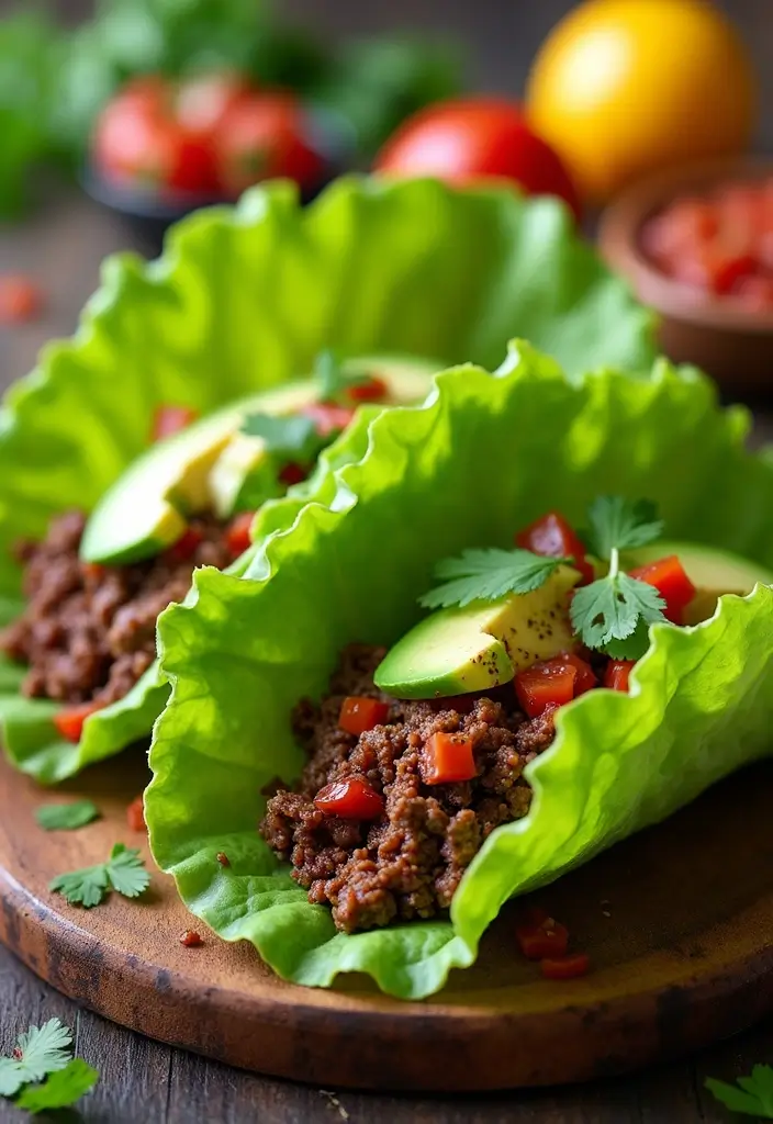 26 Easy Keto Ground Beef Recipes Family Friendly - 2. Keto Beef Tacos