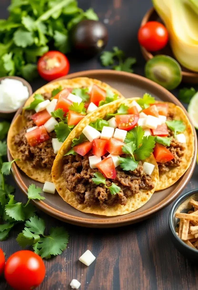 26 Easy Keto Ground Beef Recipes Family Friendly - 20. Simple Beef Tostadas