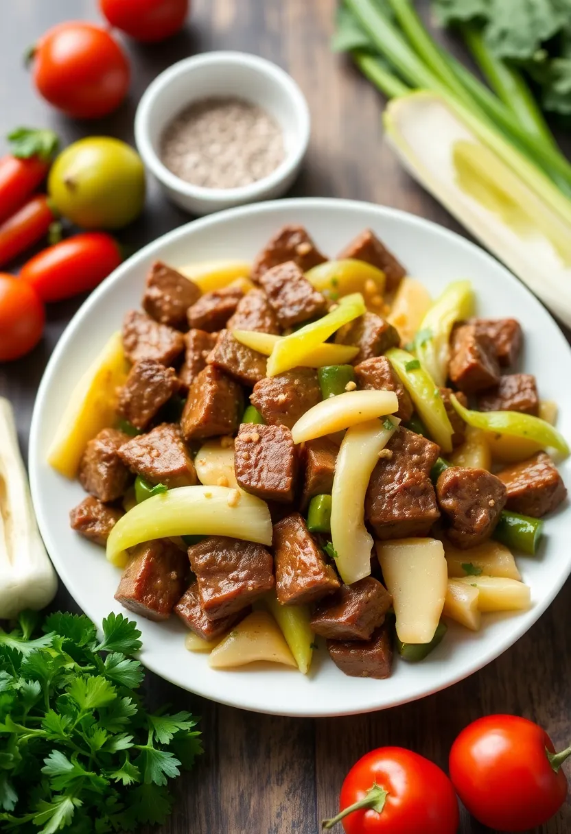 26 Easy Keto Ground Beef Recipes Family Friendly - 23. Healthy Beef & Cabbage Stir-Fry