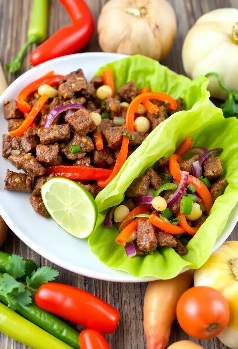 26 Easy Keto Ground Beef Recipes Family Friendly - 25. Beef Fajitas with Colorful Peppers