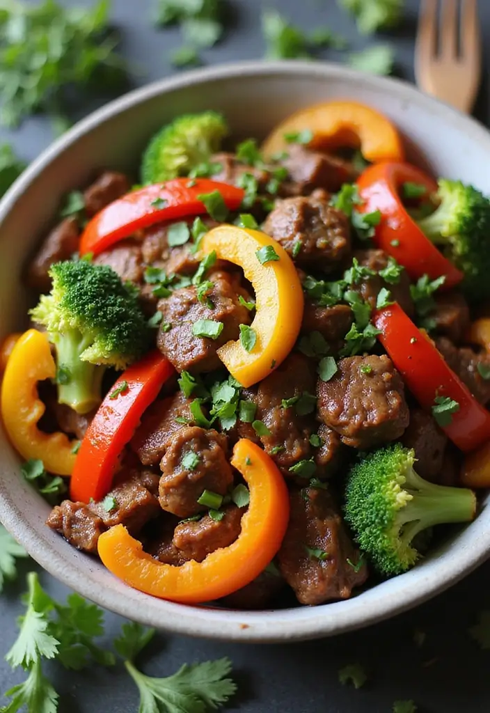 26 Easy Keto Ground Beef Recipes Family Friendly - 3. Keto Beef Stir-Fry