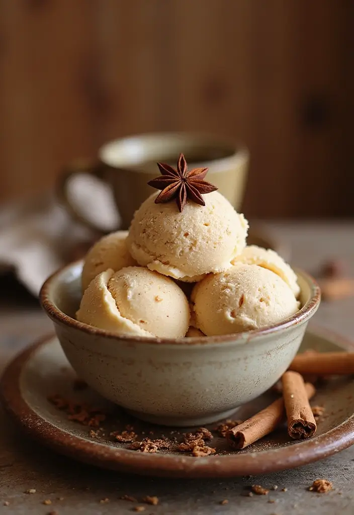 27 Dash My Pint Ice Cream Maker Recipes Keto and Delicious - 19. Spiced Chai Ice Cream
