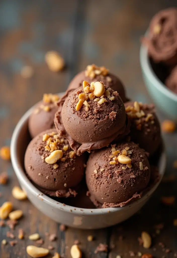27 Dash My Pint Ice Cream Maker Recipes Keto and Delicious - 2. Chocolate Peanut Butter Bliss