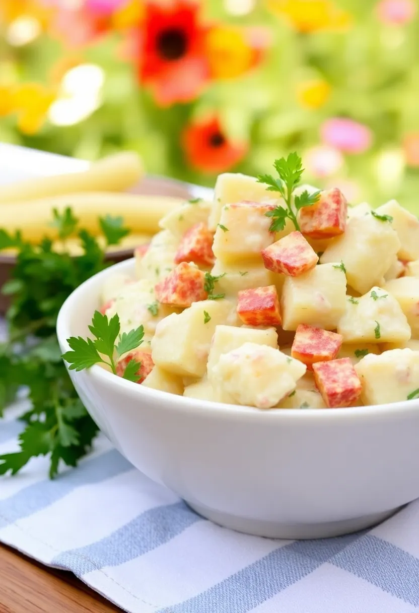 27 Keto 4th of July Recipes Festive and Delicious - 20. Creamy Keto Potato Salad