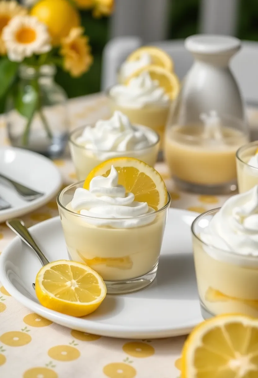 27 Keto 4th of July Recipes Festive and Delicious - 21. Keto Lemon Pudding