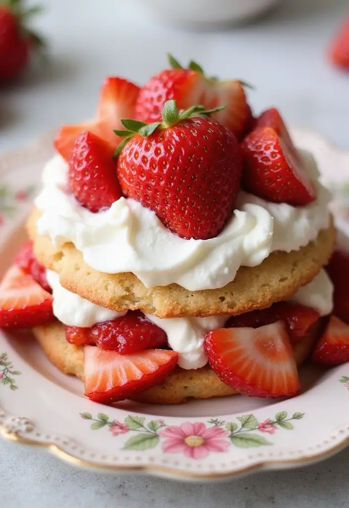 27 Keto 4th of July Recipes Festive and Delicious - 5. Keto Strawberry Shortcake
