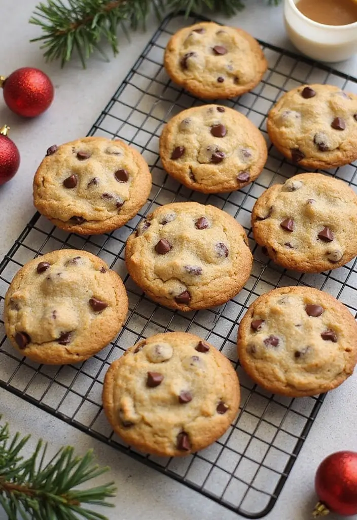 27 Keto 4th of July Recipes Festive and Delicious - 8. Keto Chocolate Chip Cookies