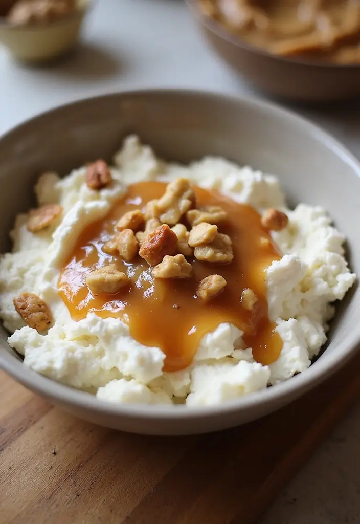 27 Keto Cottage Cheese Recipes Breakfast Approved - 7. Peanut Butter and Jelly Cottage Cheese Bowl