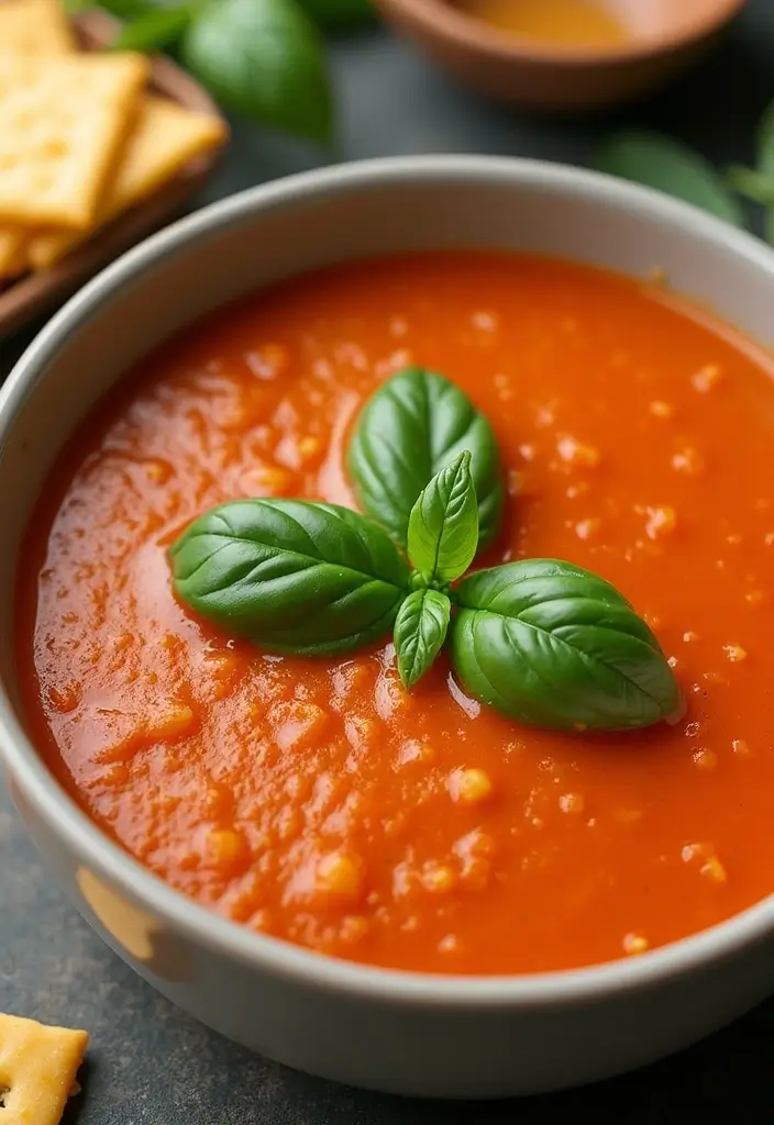 27 Keto Kid-Friendly Recipes the Whole Family Will Eat - 15. Creamy Tomato Basil Soup
