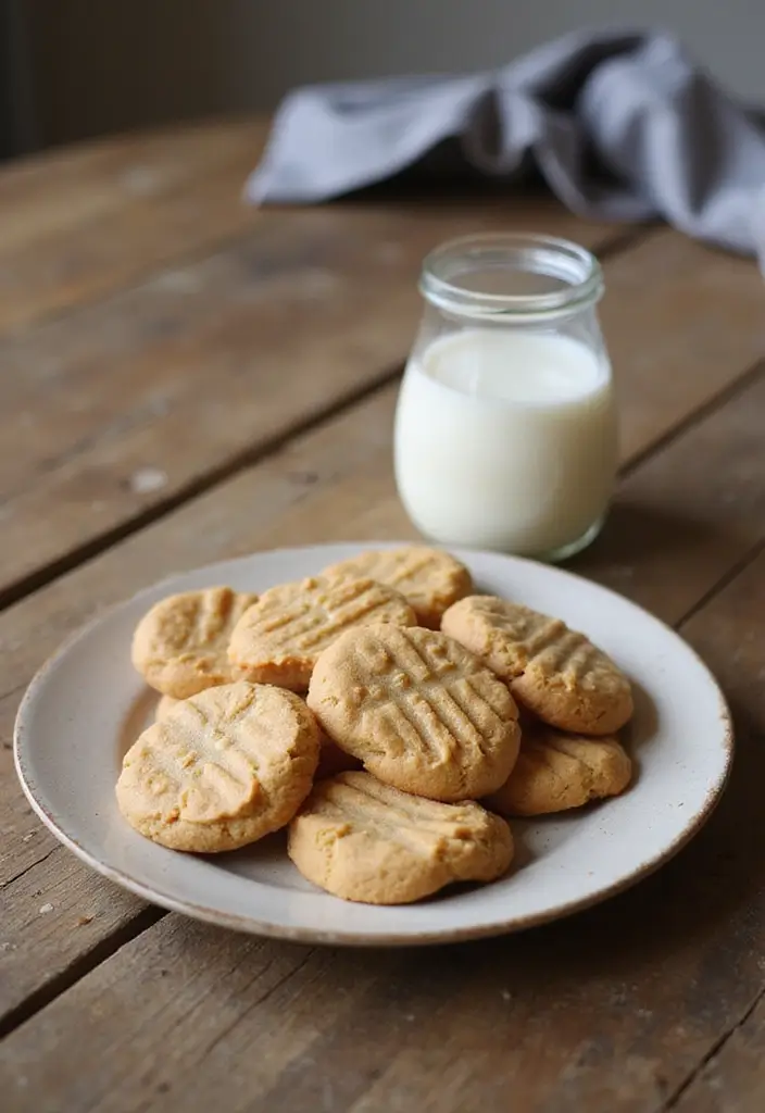 27 Keto Kid-Friendly Recipes the Whole Family Will Eat - 22. Peanut Butter Cookies