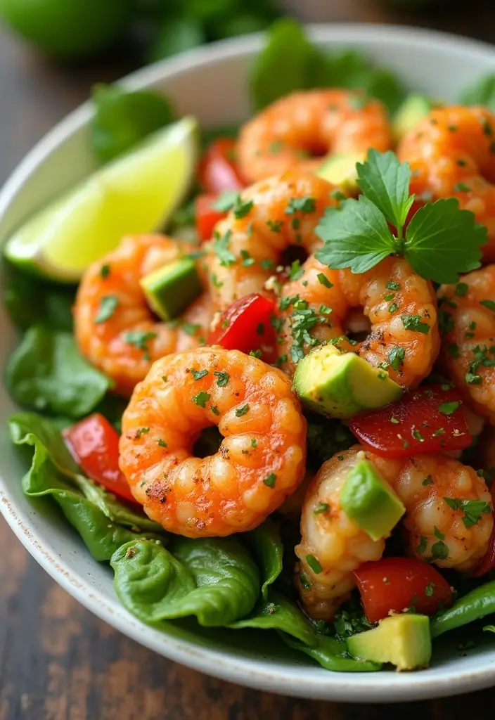 28 Keto Brunch Recipes for a Crowd Everyone Will Enjoy 10 28 Keto Brunch Recipes for a Crowd Everyone Will Enjoy - 10. Spicy Shrimp and Avocado Salad