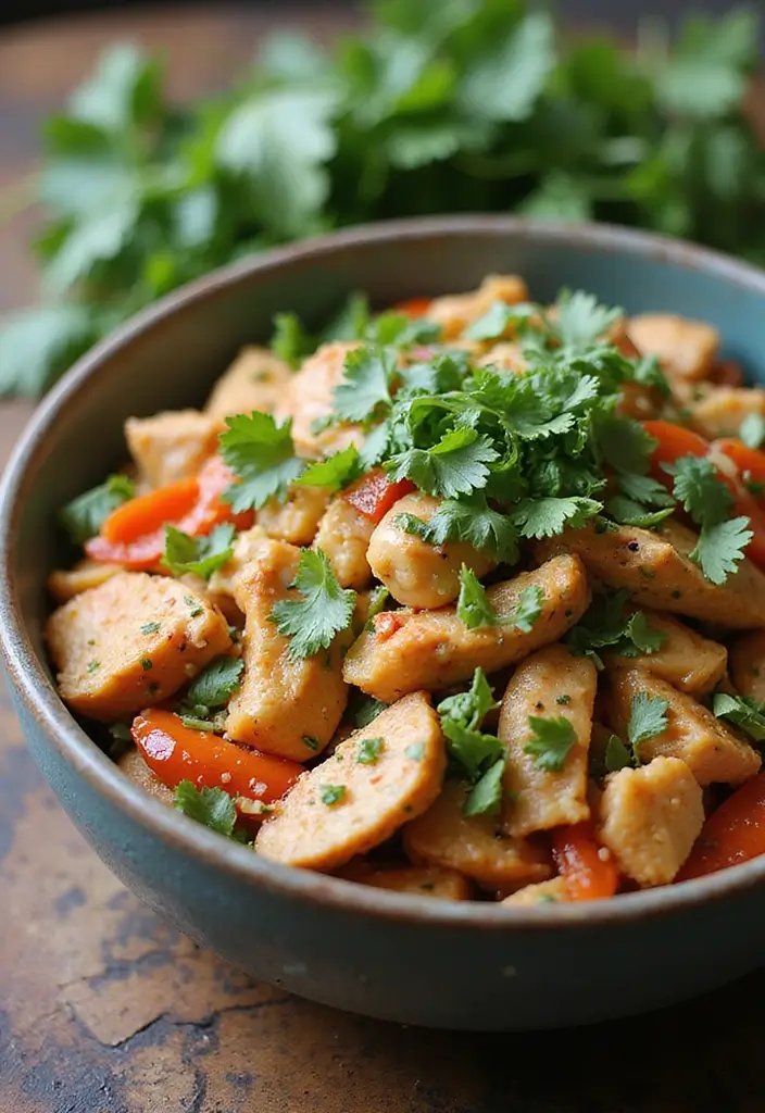 28 Keto Brunch Recipes for a Crowd Everyone Will Enjoy 21 28 Keto Brunch Recipes for a Crowd Everyone Will Enjoy - 21. Thai Chicken Salad