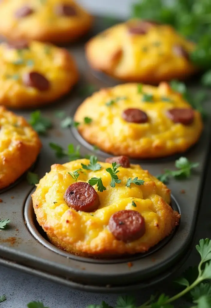 28 Keto Brunch Recipes for a Crowd Everyone Will Enjoy 5 28 Keto Brunch Recipes for a Crowd Everyone Will Enjoy - 5. Egg and Sausage Muffins