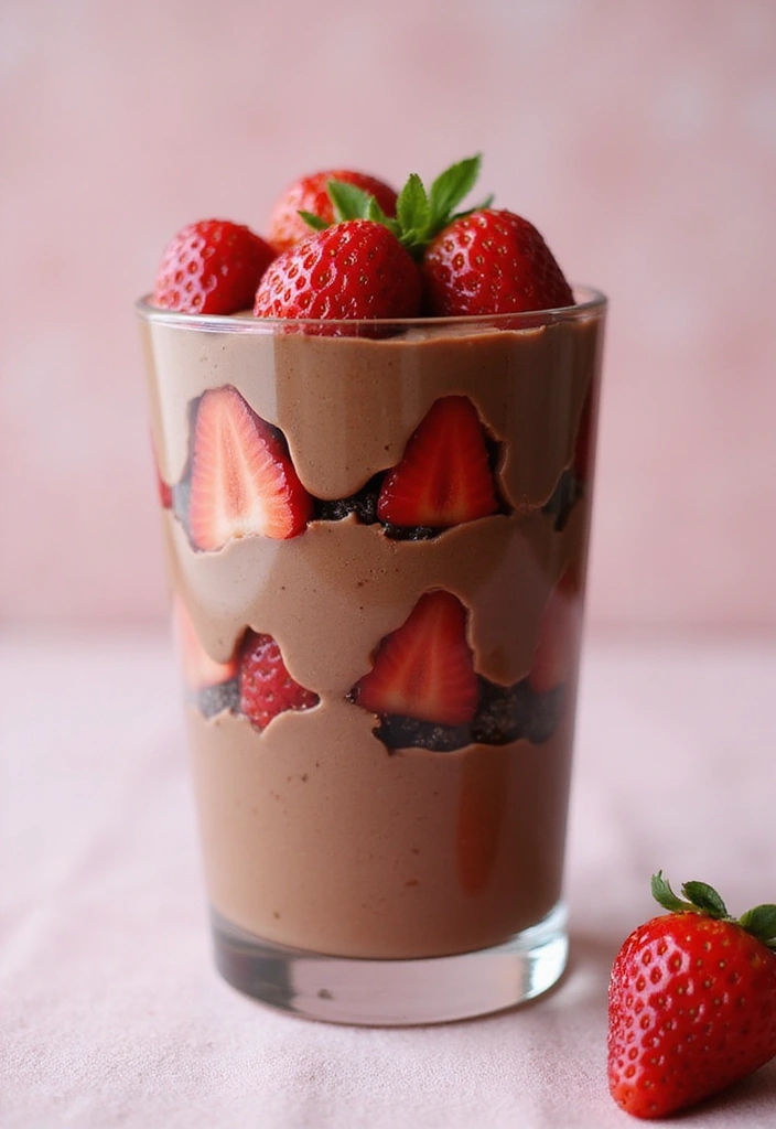 28 Keto Chia Pudding Recipes: Healthy and Sweet 11 28 Keto Chia Pudding Recipes: Healthy and Sweet - 11. Layered Chocolate Strawberry Chia Pudding