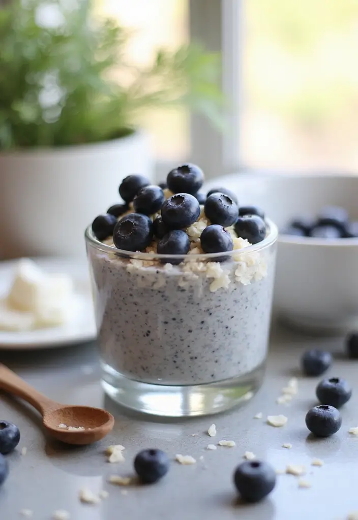 28 Keto Chia Pudding Recipes: Healthy and Sweet 13 28 Keto Chia Pudding Recipes: Healthy and Sweet - 13. Blueberry Coconut Chia Pudding