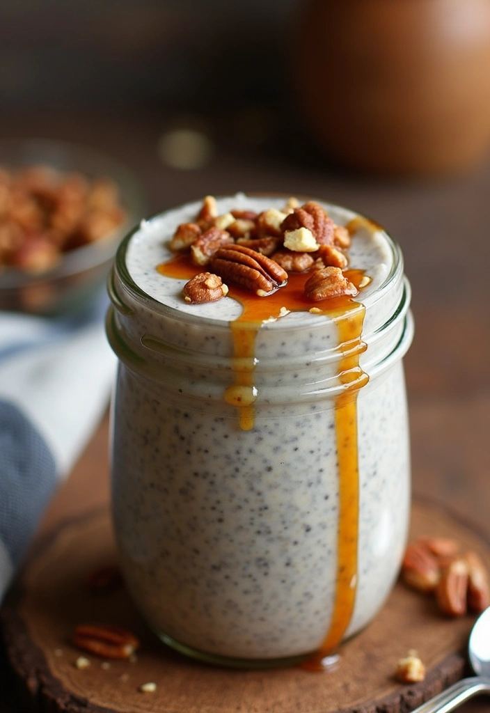 28 Keto Chia Pudding Recipes: Healthy and Sweet 16 28 Keto Chia Pudding Recipes: Healthy and Sweet - 16. Maple Pecan Chia Pudding