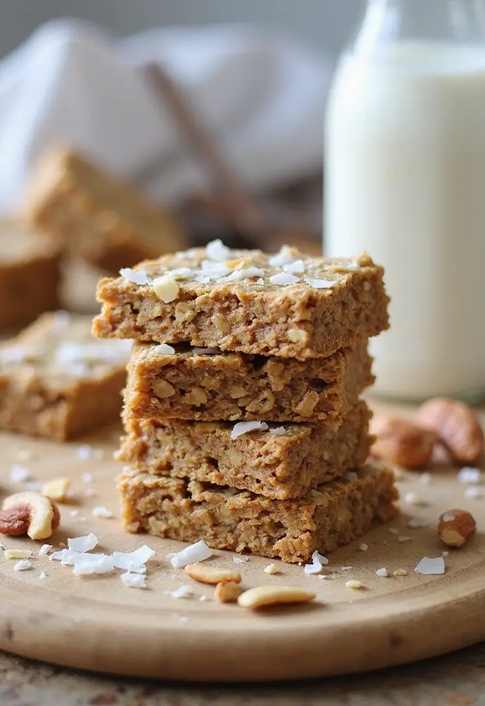 28 Keto Coconut Flour Recipes Easy and Delicious - 11. Coconut Flour Granola Bars