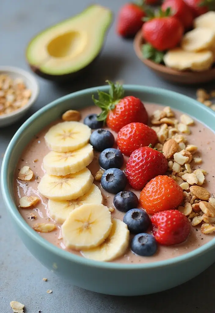 28 Keto Coconut Flour Recipes Easy and Delicious - 15. Coconut Flour Smoothie Bowl