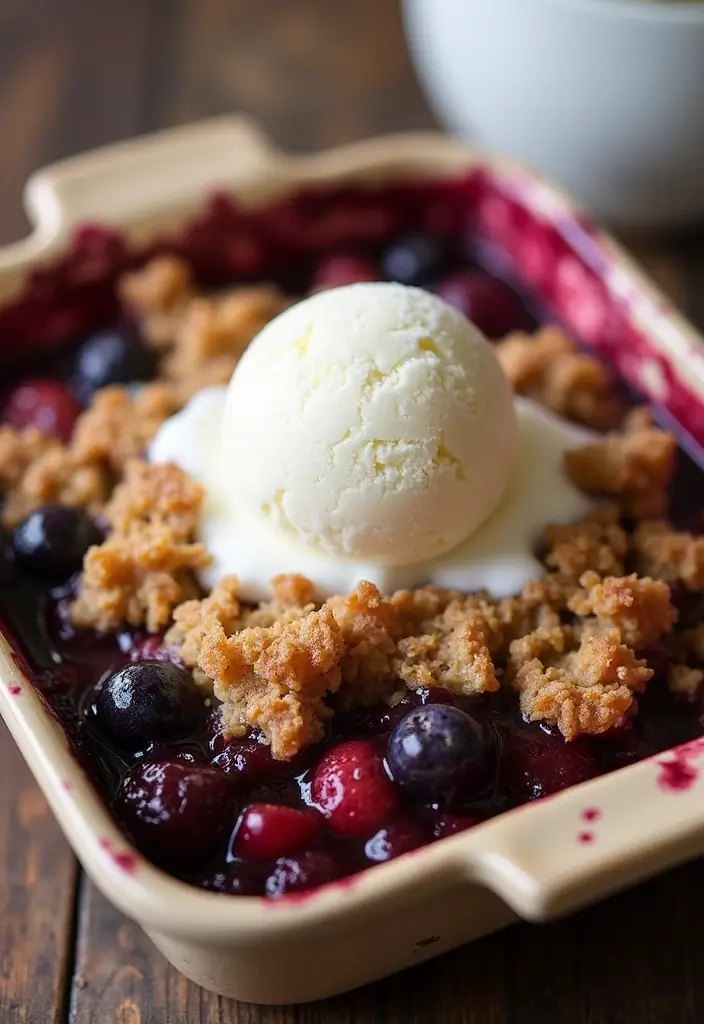 28 Keto Coconut Flour Recipes Easy and Delicious - 23. Coconut Flour Berry Crisp