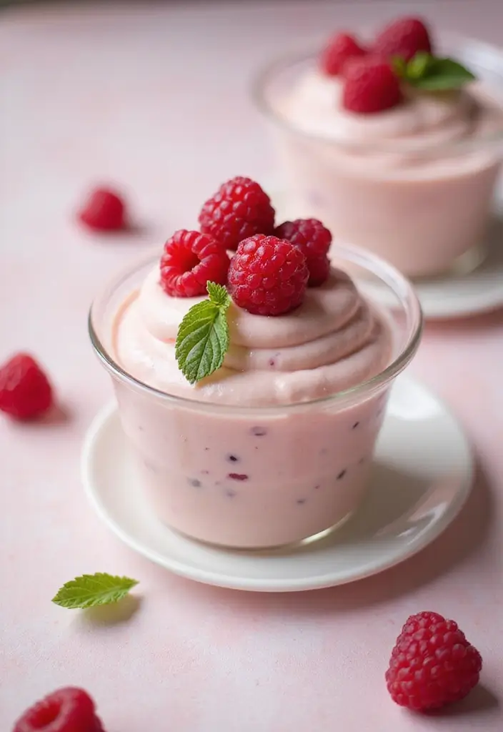 28 Keto Sugar Free Pudding Recipes: Guilt-Free and Sweet 15 28 Keto Sugar Free Pudding Recipes: Guilt-Free and Sweet - 15. Raspberry Cream Pudding