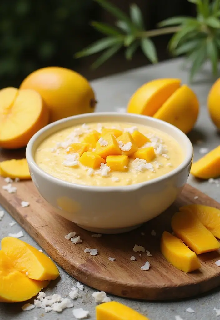 28 Keto Sugar Free Pudding Recipes: Guilt-Free and Sweet 21 28 Keto Sugar Free Pudding Recipes: Guilt-Free and Sweet - 21. Tropical Mango Coconut Pudding