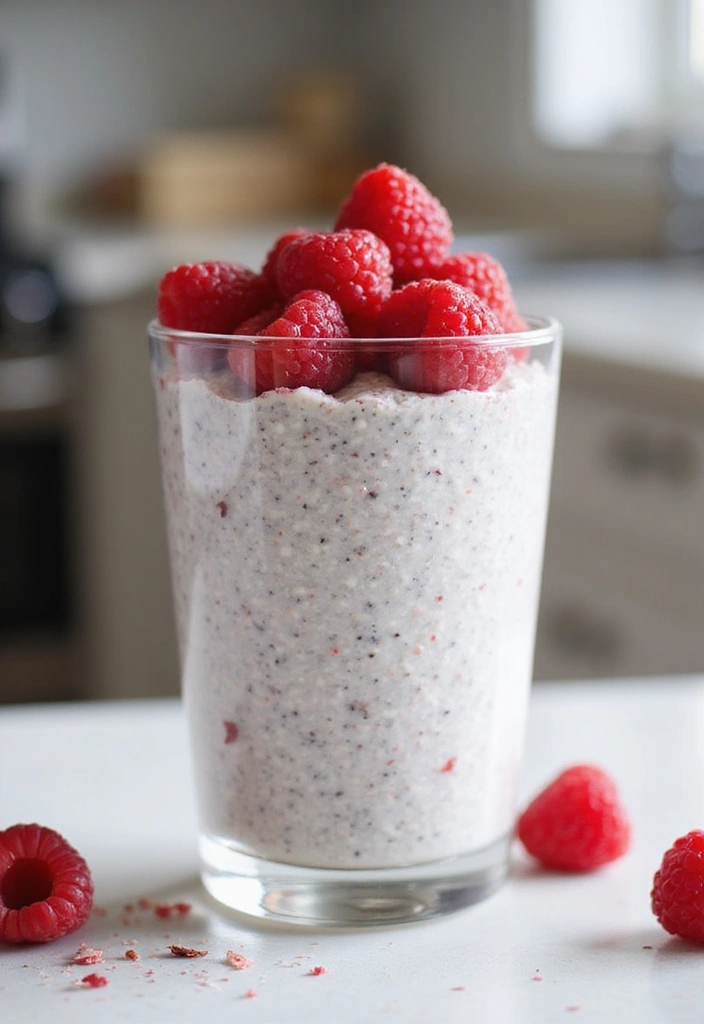 28 Keto Sugar Free Pudding Recipes: Guilt-Free and Sweet 27 28 Keto Sugar Free Pudding Recipes: Guilt-Free and Sweet - 27. Coconut Raspberry Chia Pudding