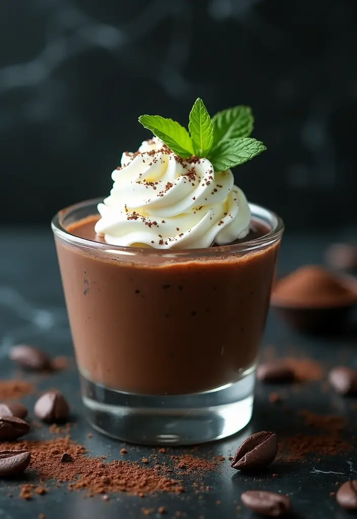 28 Keto Sugar Free Pudding Recipes: Guilt-Free and Sweet 7 28 Keto Sugar Free Pudding Recipes: Guilt-Free and Sweet - 7. Chocolate Mint Pudding