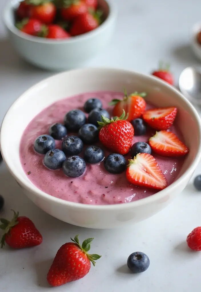 28 Keto Sugar Free Pudding Recipes: Guilt-Free and Sweet 9 28 Keto Sugar Free Pudding Recipes: Guilt-Free and Sweet - 9. Berry Vanilla Protein Pudding