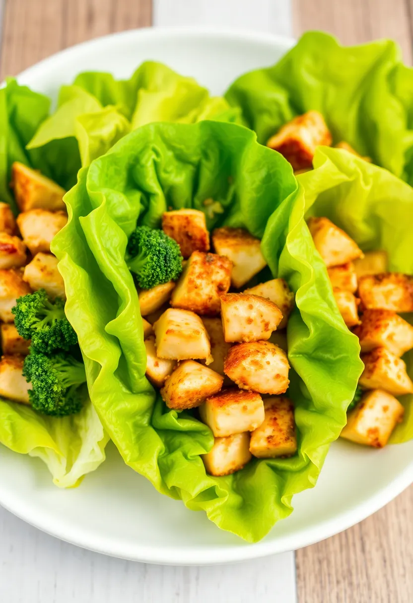 29 Keto Chicken and Broccoli Recipes Healthy and Easy 17 29 Keto Chicken and Broccoli Recipes Healthy and Easy - 17. Chicken and Broccoli Lettuce Wraps
