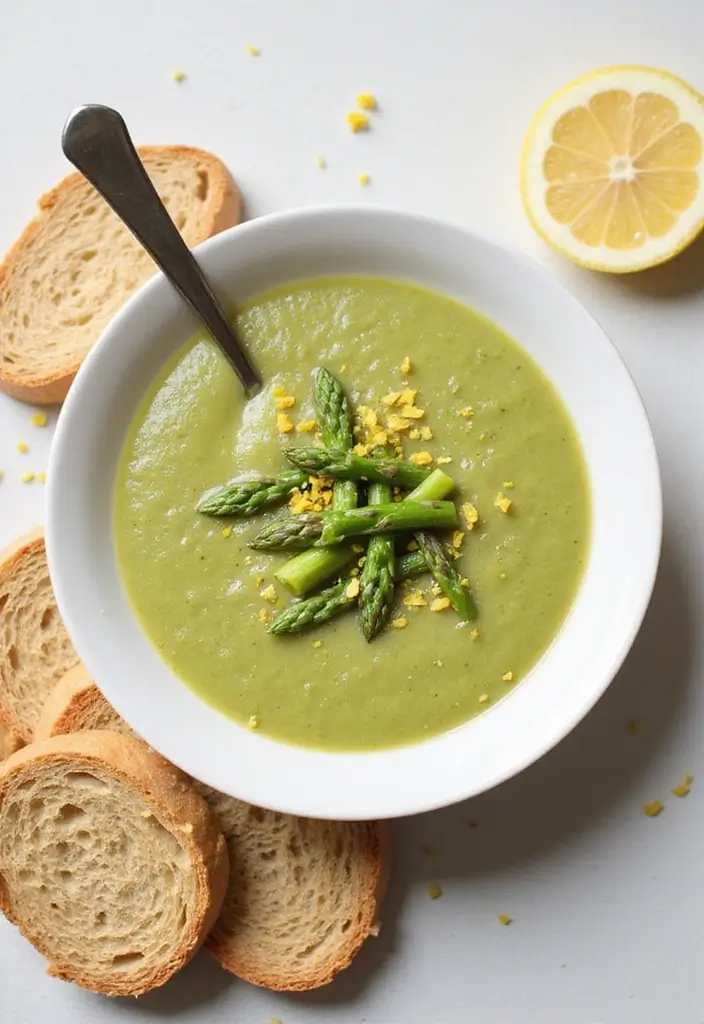 29 Keto Crockpot Soup Recipes Cozy and Comforting 10 29 Keto Crockpot Soup Recipes Cozy and Comforting - 10. Asparagus and Lemon Soup