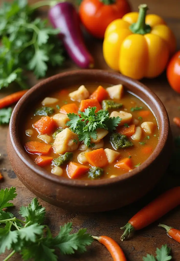 29 Keto Crockpot Soup Recipes Cozy and Comforting 15 29 Keto Crockpot Soup Recipes Cozy and Comforting - 15. Vegetable and Bean Soup