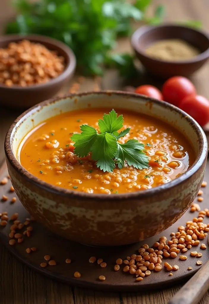 29 Keto Crockpot Soup Recipes Cozy and Comforting 25 29 Keto Crockpot Soup Recipes Cozy and Comforting - 25. Spiced Lentil Soup