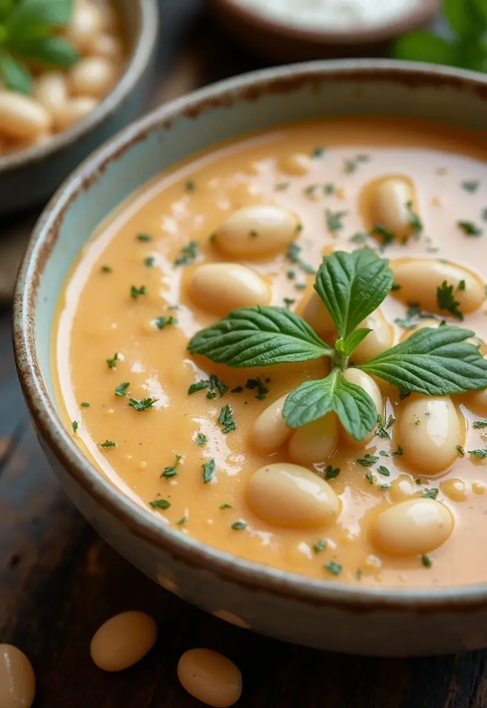 29 Keto Crockpot Soup Recipes Cozy and Comforting 29 29 Keto Crockpot Soup Recipes Cozy and Comforting - 29. Creamy White Bean Soup