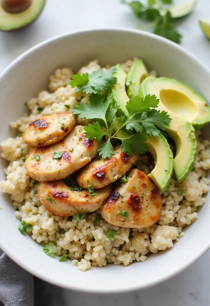 29 Keto Low Carb Recipes to Keep You on Track 2 29 Keto Low Carb Recipes to Keep You on Track - 2. Cauliflower Rice Bowl