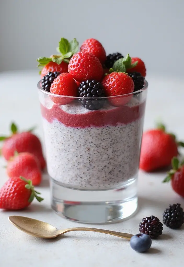 29 Keto Low Carb Recipes to Keep You on Track 25 29 Keto Low Carb Recipes to Keep You on Track - 25. Berry Chia Seed Pudding