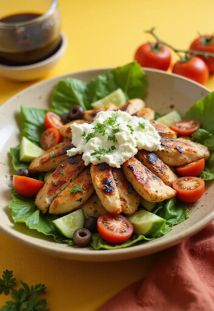 30 Cheap Keto Dinner Recipes That Save Money - 22. Greek Chicken Bowls