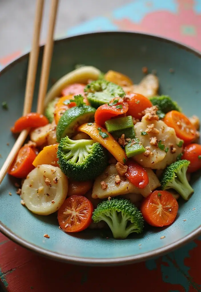 30 Cheap Keto Dinner Recipes That Save Money - 24. Vegetable Stir-Fry