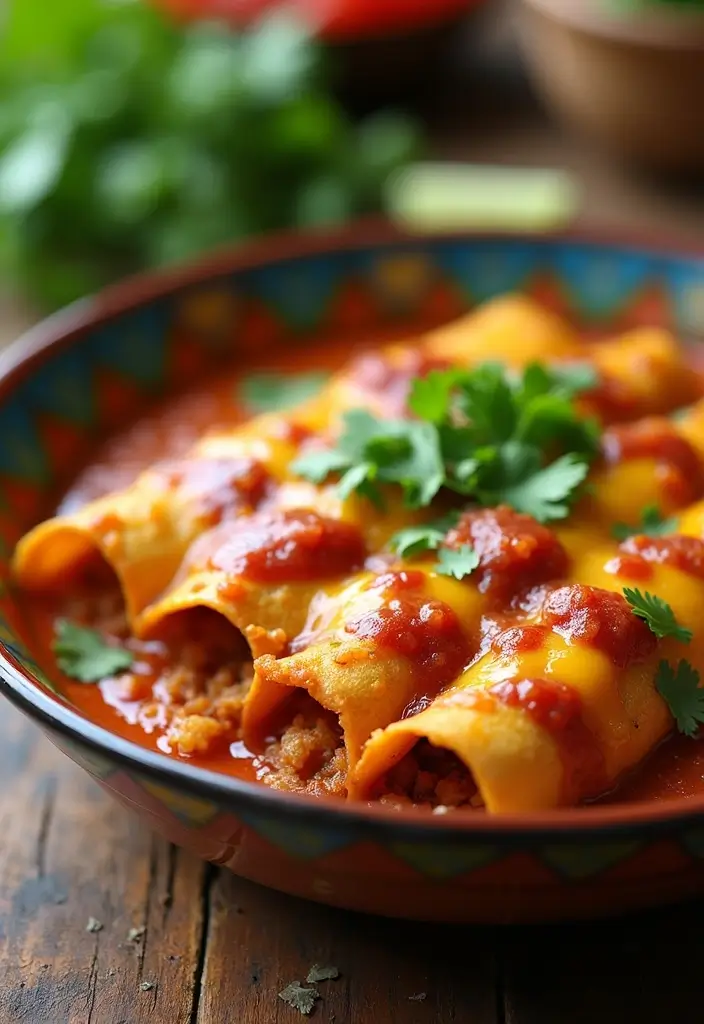 30 Cheap Keto Dinner Recipes That Save Money - 3. Keto Chicken Enchiladas