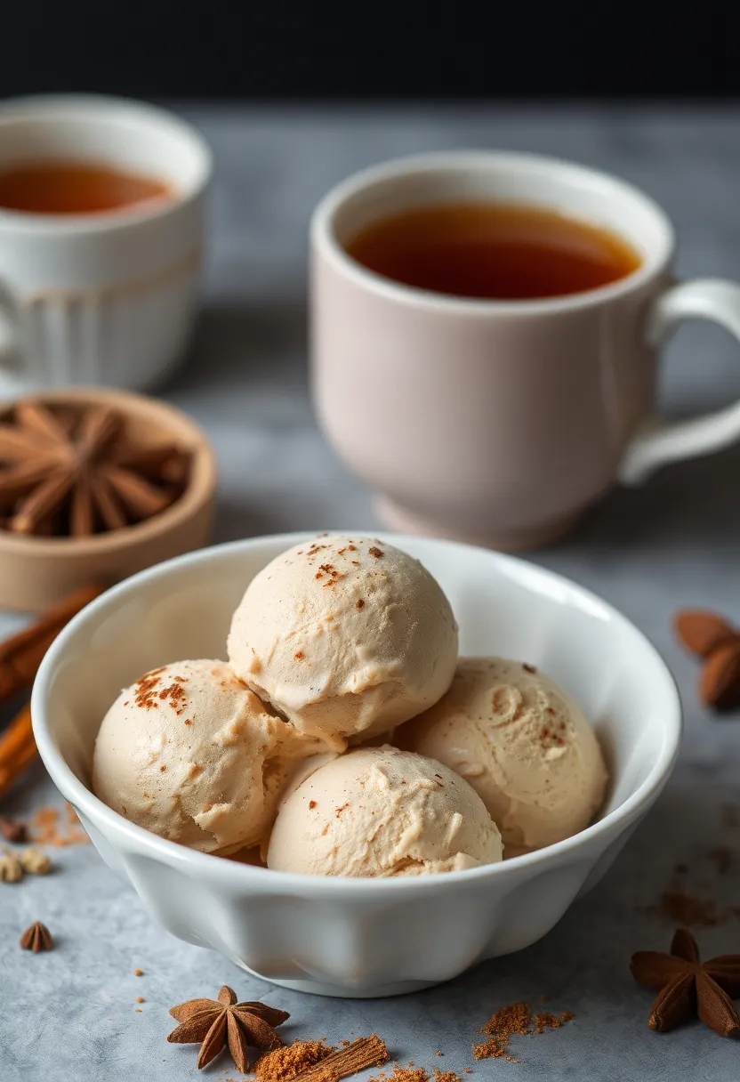30 Creamy and Rich Keto Coffee Ice Cream Recipes with Unique Flavor Additions 11 30 Creamy and Rich Keto Coffee Ice Cream Recipes with Unique Flavor Additions - 11. Spiced Chai Coffee Ice Cream