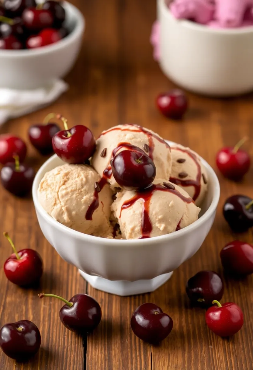 30 Creamy and Rich Keto Coffee Ice Cream Recipes with Unique Flavor Additions 18 30 Creamy and Rich Keto Coffee Ice Cream Recipes with Unique Flavor Additions - 18. Cherry Almond Coffee Ice Cream