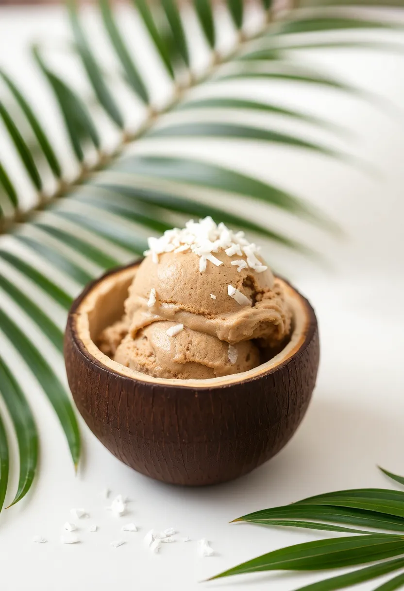 30 Creamy and Rich Keto Coffee Ice Cream Recipes with Unique Flavor Additions 6 30 Creamy and Rich Keto Coffee Ice Cream Recipes with Unique Flavor Additions - 6. Coconut Mocha Coffee Ice Cream