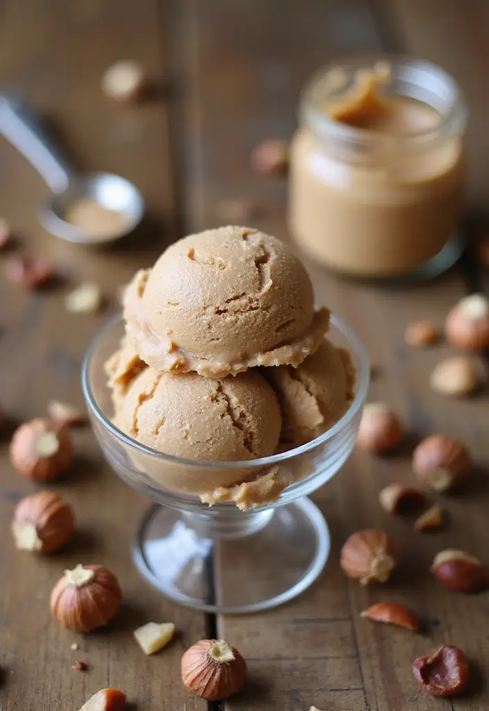 30 Creamy and Rich Keto Coffee Ice Cream Recipes with Unique Flavor Additions 8 30 Creamy and Rich Keto Coffee Ice Cream Recipes with Unique Flavor Additions - 8. Hazelnut Coffee Ice Cream