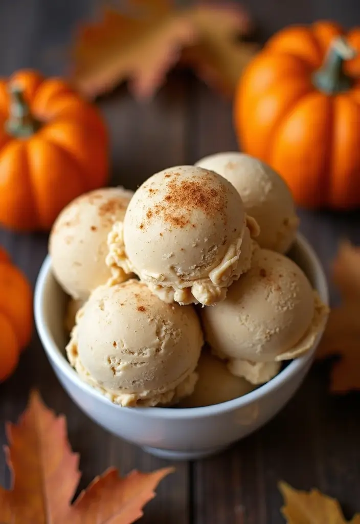 30 Creamy and Rich Keto Coffee Ice Cream Recipes with Unique Flavor Additions 9 30 Creamy and Rich Keto Coffee Ice Cream Recipes with Unique Flavor Additions - 9. Pumpkin Spice Coffee Ice Cream