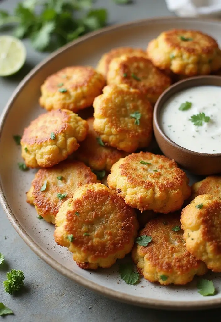 30 Keto Air Fryer Recipes Crispy and Easy 11 30 Keto Air Fryer Recipes Crispy and Easy - 11. Air Fryer Cauliflower Fritters