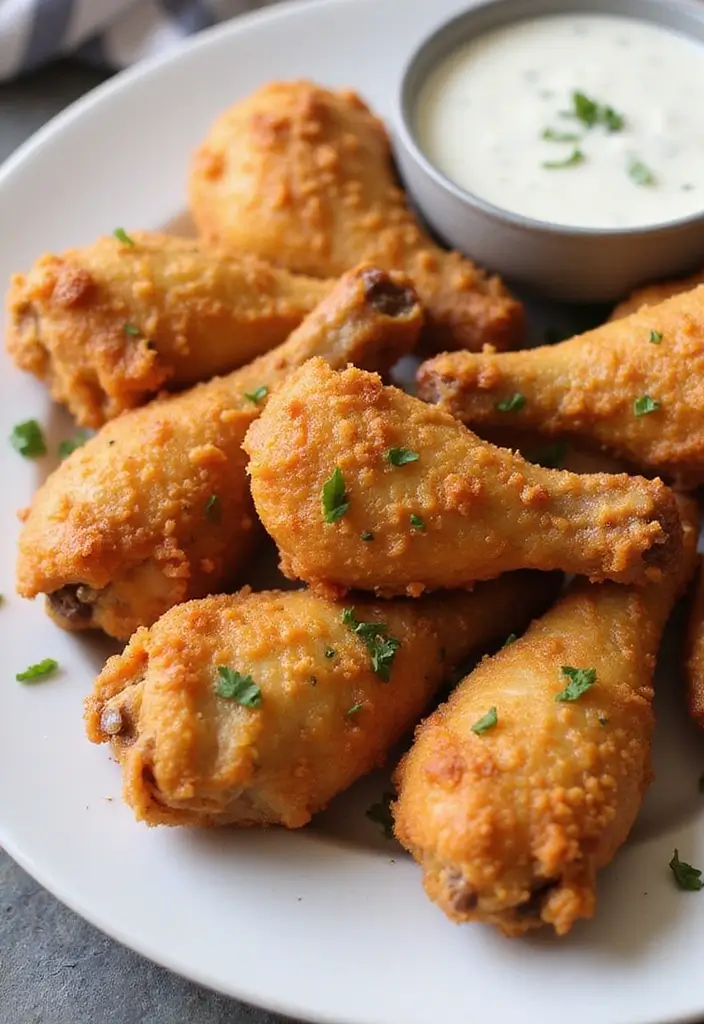 30 Keto Air Fryer Recipes Crispy and Easy 21 30 Keto Air Fryer Recipes Crispy and Easy - 21. Air Fryer Ranch Chicken Drumsticks