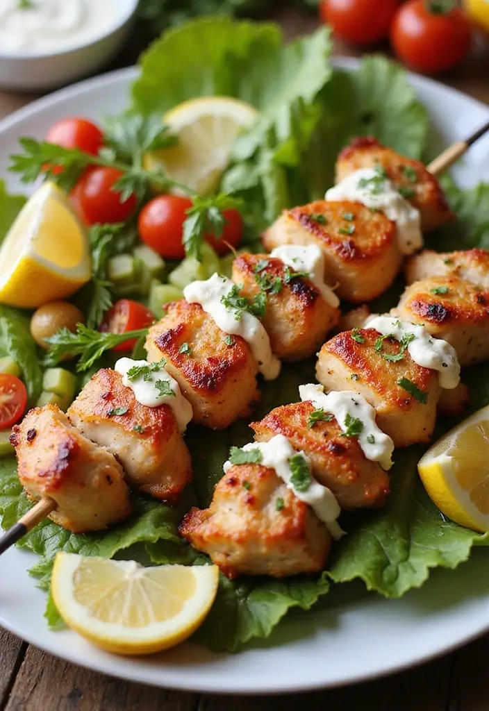 30 Keto Air Fryer Recipes Crispy and Easy 23 30 Keto Air Fryer Recipes Crispy and Easy - 23. Air Fryer Greek Chicken Skewers