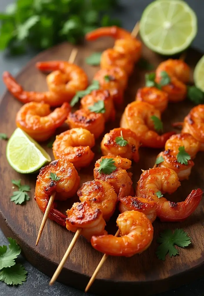 30 Keto Air Fryer Recipes Crispy and Easy 5 30 Keto Air Fryer Recipes Crispy and Easy - 5. Air Fryer Spicy Shrimp Skewers