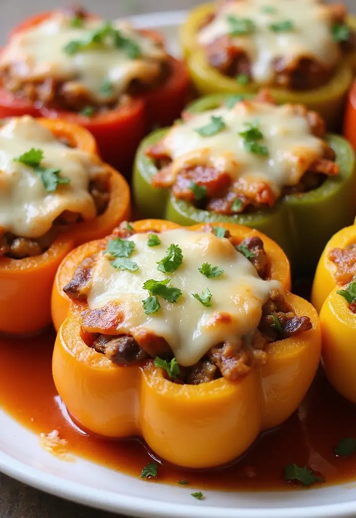 30 Keto Air Fryer Recipes Crispy and Easy 6 30 Keto Air Fryer Recipes Crispy and Easy - 6. Air Fryer Stuffed Bell Peppers