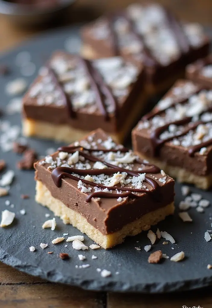 30 Keto Air Fryer Recipes Low Carb Dessert Ideas You’ll Love 16 30 Keto Air Fryer Recipes Low Carb Dessert Ideas You’ll Love - 16. Keto Chocolate Coconut Bars