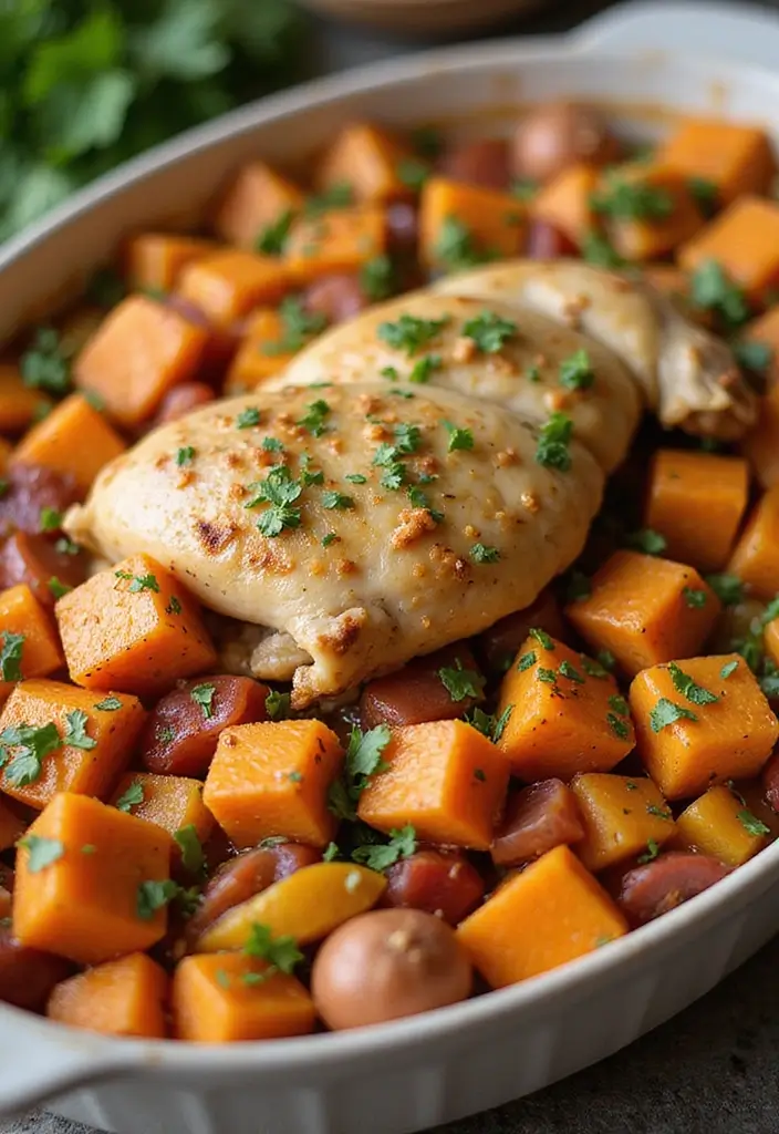 30 Keto Chicken Casserole Recipes Family Approved 25 30 Keto Chicken Casserole Recipes Family Approved - 25. Chicken and Sweet Potato Bake